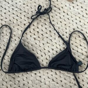 Skims Gunmetal triangle top